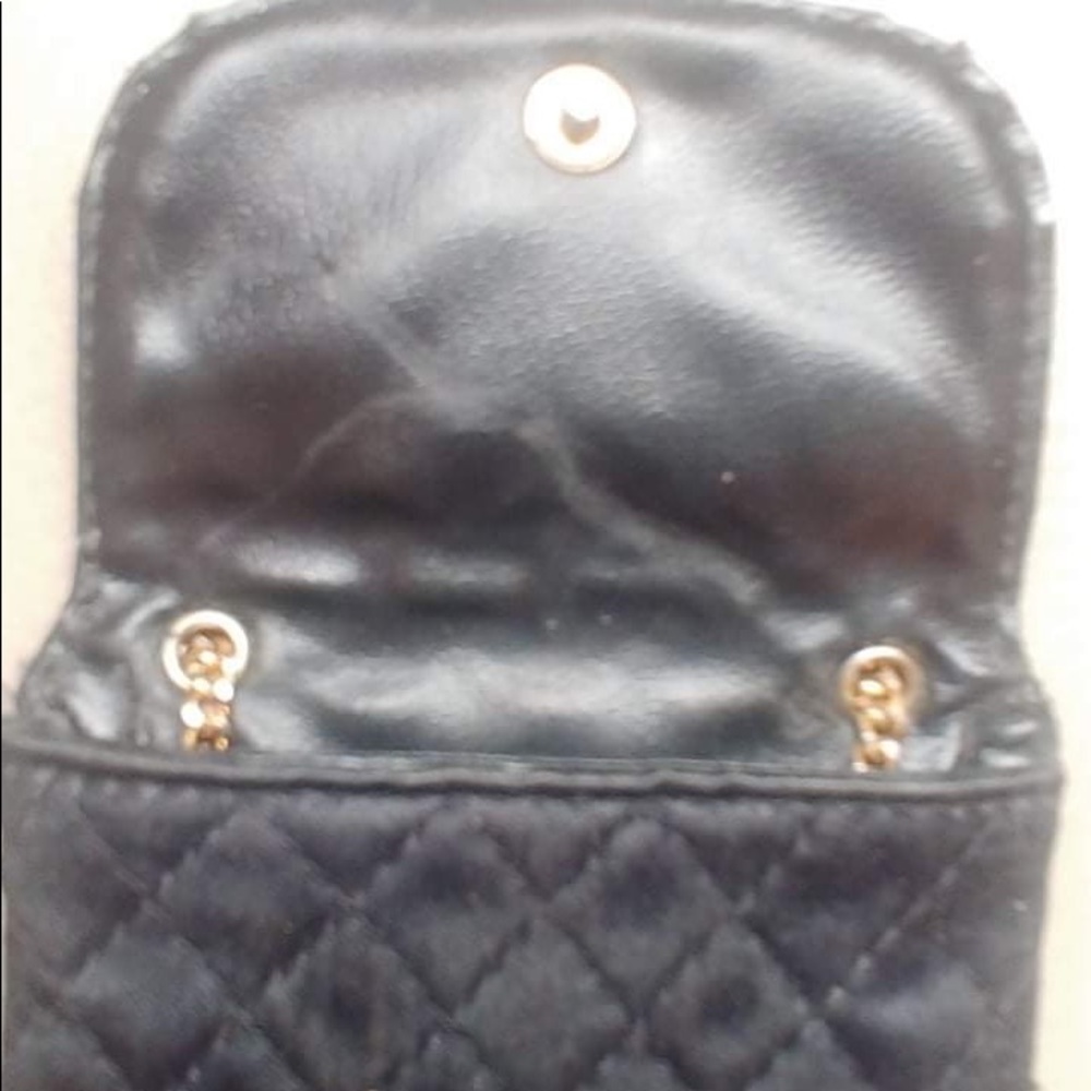 🔥Vintage Chanel Black Quilted Micro Mini Purse - Picture 9 of 12